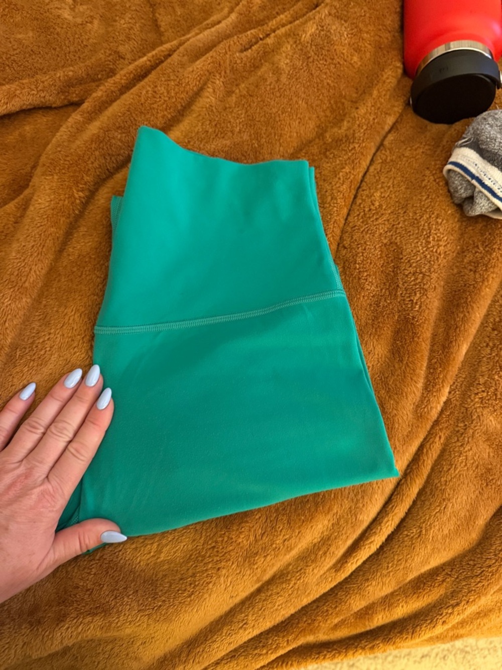 Lululemon Align Teal Active Leggings 21” - Picture 2 of 2